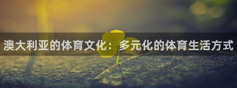 澳大利亚的体育文化：多元化的体育生活方式