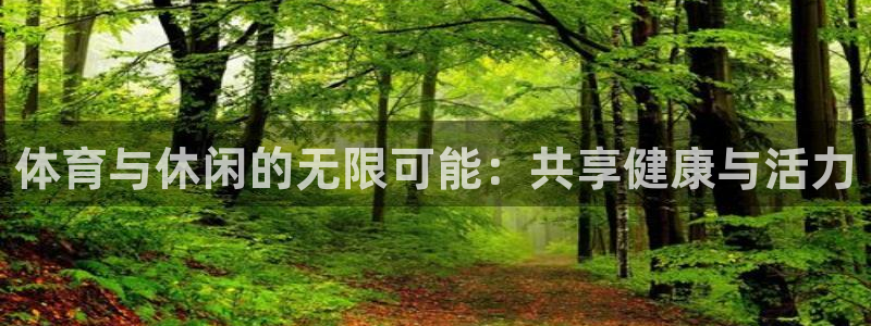 体育与休闲的无限可能：共享健康与活力