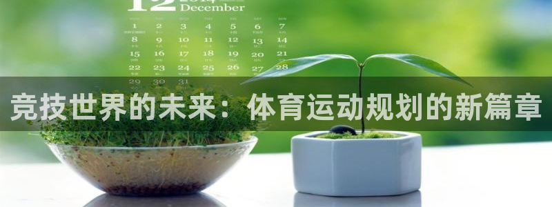 竞技世界的未来：体育运动规划的新篇章