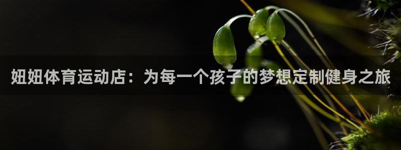 妞妞体育运动店：为每一个孩子的梦想定制健身之旅