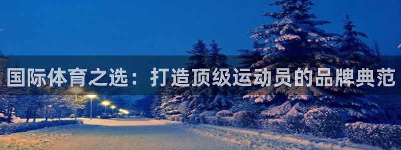 国际体育之选：打造顶级运动员的品牌典范